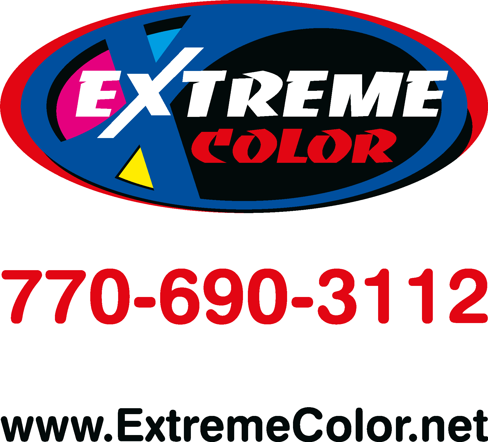Extreme Color Logo Vector Logo